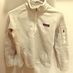 Patagonia cream sweater